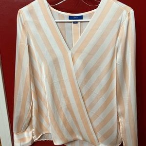 Silk-like Flowy Blouse